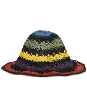 Ruslan Baginskiy Straw Sun Hat - Green