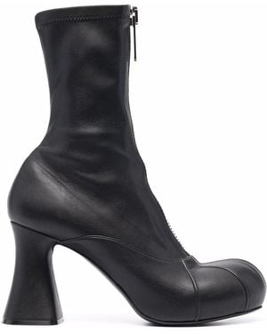 Stella McCartney Zipped Ankle Boots - Black