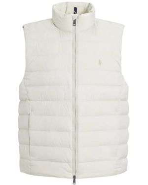 Polo Ralph Lauren Quilted-Pattern Gilet - White