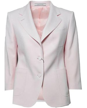 Tagliatore Notched-Lapel Patch-Pocket Jacket - Grey