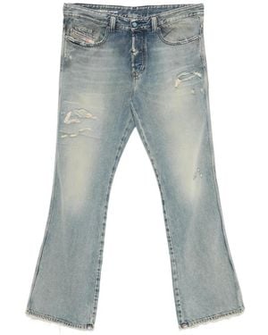 DIESEL Distressed Faded Jeans - Blue
