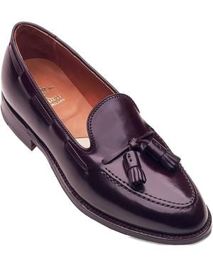 Alden Mocassins En Cuir À Pampilles - Violet