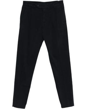 Eleventy Pantaloni Con Tasche E Vita Elasticizzata - Nero