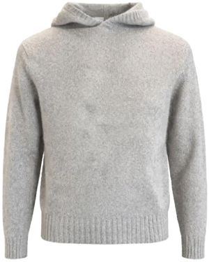 Jurta Knitted Hoodie - Grey