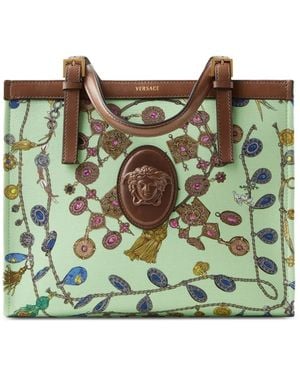 Versace Borsa Tote Rivière - Verde