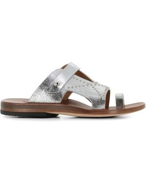 Calleen Cordero Bowie Studded Sandals - White