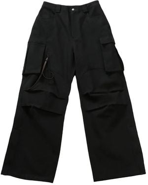 Fax Copy Express Cargo Style Trousers - Black