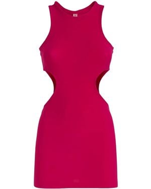 Reina Olga Uitgesneden Mini-Jurk - Roze