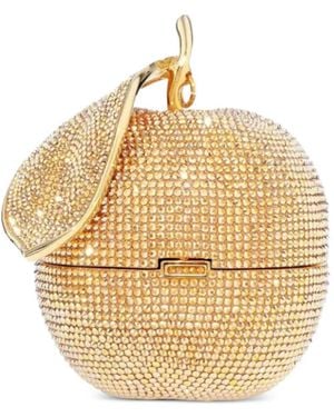Judith Leiber Apple Golden Delicious Clutch Bag - Metallic