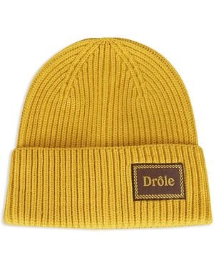 Drole de Monsieur Le Bonnet Laine Beanie - Gelb