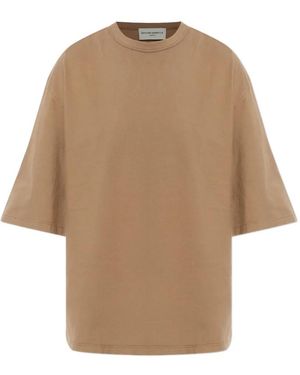 Officine Generale Short-Sleeve T-Shirt - Natural