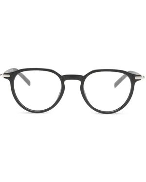 Montblanc Geometric-Frame Glasses - Black