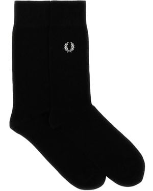 Fred Perry Socken Mit Logo-Stickerei - Schwarz