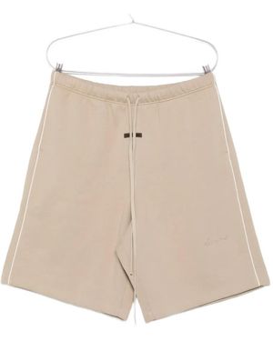 Fear Of God Side-Striped Shorts - Natural