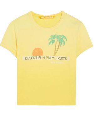 Mother Itty Bitty Ringer Graphic-Print T-Shirt - Yellow