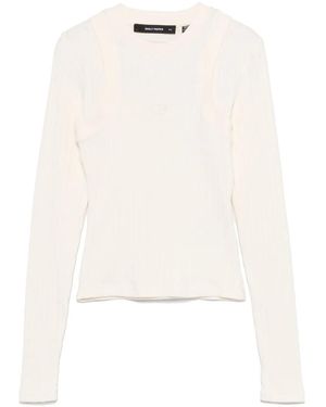 Daily Paper Top A Coste - Bianco
