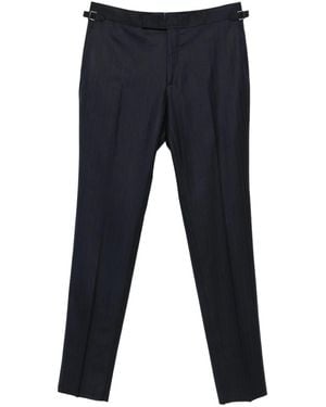 Tom Ford Tailored Pinstripe Pants - Blue