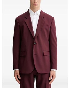 HUGO Single-breasted blazer - Lila