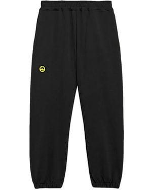 Barrow Logo-Patch Track Trousers - Black