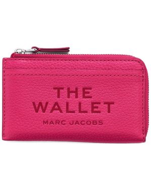 Marc Jacobs The Leather Top Zip Multi Wallet - Pink