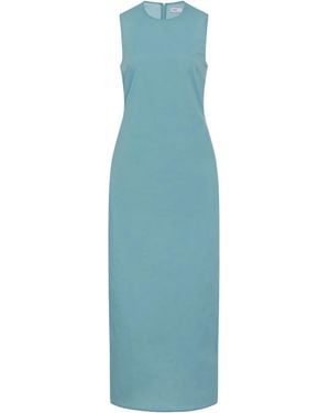 Rosetta Getty Robe À Design Sans Manches - Bleu