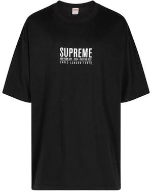 Supreme T-Shirt Paris - Black