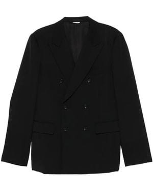 Comme des Garçons Double-Breasted Blazer - Black