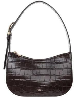 Furla Sara Shoulder Bag - Black