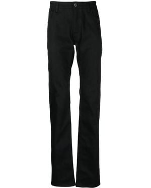 Raf Simons Hose Mit Logo-Patch - Schwarz