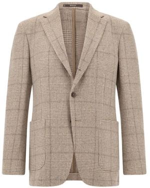 BOGGI Blazer a cuadros príncipe de Gales - Neutro