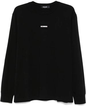 DSquared² ロゴ Tシャツ - ブラック