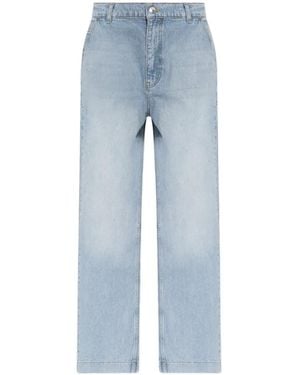 ROTATE BIRGER CHRISTENSEN Wide-Leg Jeans - Blue