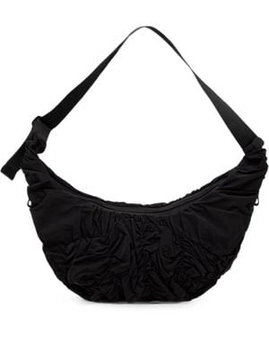 Côte&Ciel Ruched Tote Bag - Black