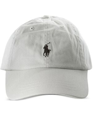 Polo Ralph Lauren Logo-Embroidered Baseball Cap - Grey