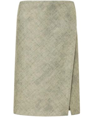 Philosophy Di Lorenzo Serafini A-Line Wrap Skirt - Green