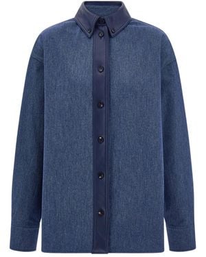 Ferragamo Denim Shirt - Blue