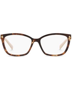 Prada Gafas de sol con montura cuadrada - Marrón