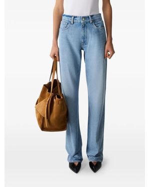 Coperni Gerade Jeans Im Five-Pocket-Design - Blau
