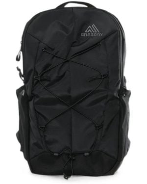 Gregory Rucksack Mit Bungee-Kordelzug - Schwarz