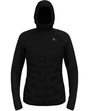 Odlo Giacca Sportiva Con Cappuccio - Nero