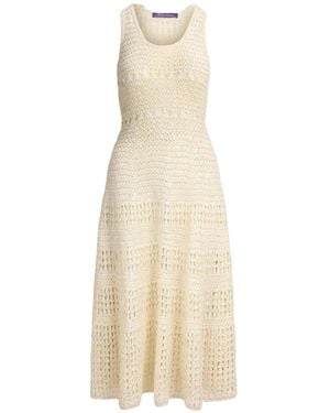 Ralph Lauren Dad Crochet Dress - White