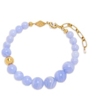 Anni Lu Pulsera Float Con Cuentas - Azul