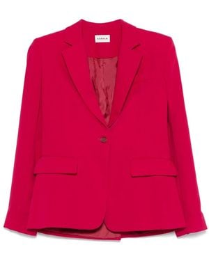 P.A.R.O.S.H. Single-Breasted Blazer - Pink