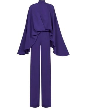 Taller Marmo Eolia High-Neck Jumpsuit - Blue