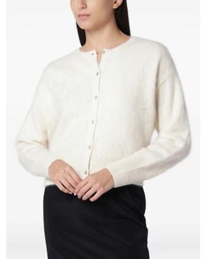 Almada Label Coco Geborsteld Vest - Wit