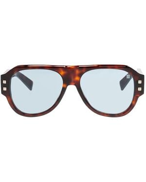 Balmain Ingrid Pilotenbrille - Schwarz
