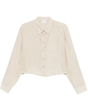 Alysi Buttoned Shirt - Natural