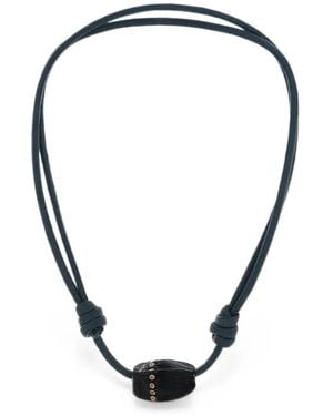 Dezso by Sara Beltran Coquito Tiger Eye And Aquamarine Necklace - Multicolour