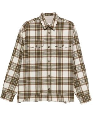 Ami Paris Cotton Shirt - Brown