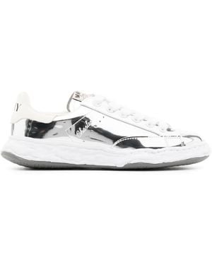 Maison Mihara Yasuhiro Zapatillas Charles con cordones - Blanco